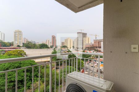 Varanda da Sala de apartamento à venda com 2 quartos, 121m² em Santo Amaro, São Paulo