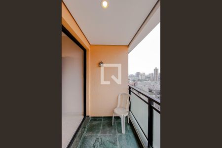 Varanda da Sala de apartamento para alugar com 2 quartos, 62m² em Belenzinho, São Paulo