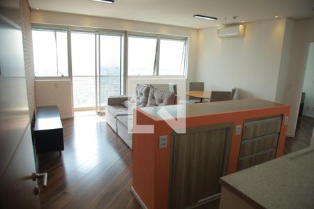 Sala/Cozinha de apartamento para alugar com 1 quarto, 51m² em Centro, Osasco