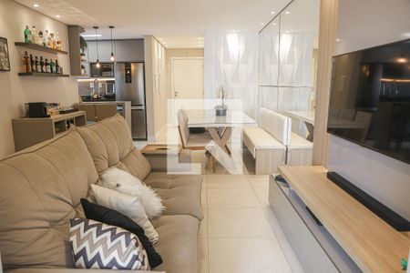 Sala - Sala de Jantar de apartamento à venda com 2 quartos, 66m² em Vila América, Santo André