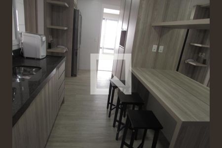 Cozinha de apartamento para alugar com 3 quartos, 129m² em Jardim Caboré, São Paulo