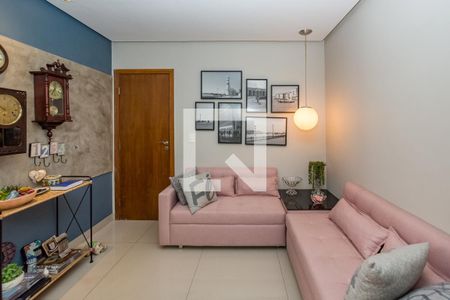 Sala de apartamento à venda com 3 quartos, 105m² em Buritis, Belo Horizonte