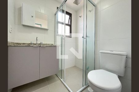 Banheiro da Suíte de apartamento para alugar com 2 quartos, 48m² em Vila Guarani (zona Sul), São Paulo