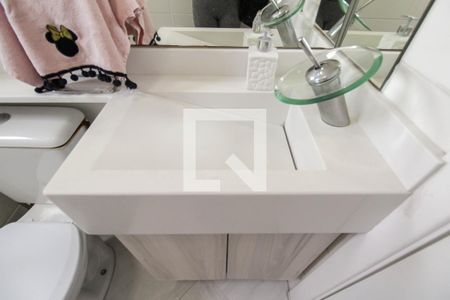 Banheiro de apartamento à venda com 1 quarto, 46m² em Brás, São Paulo