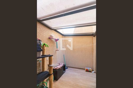 Varanda da Sala de apartamento à venda com 2 quartos, 40m² em Vila Gilda, Santo André