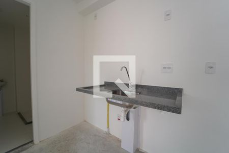 Cozinha de apartamento à venda com 1 quarto, 26m² em Barra Funda, São Paulo