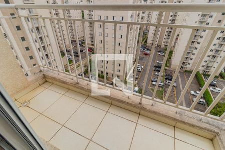 Varanda da Sala de apartamento para alugar com 2 quartos, 56m² em Jardim Maria Duarte, São Paulo