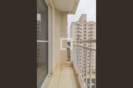 Varanda da Sala de apartamento para alugar com 2 quartos, 56m² em Jardim Maria Duarte, São Paulo