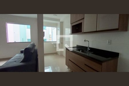 Apartamento à venda com 38m², 1 quarto e sem vaga Apartamento à venda com 38m², 1 quarto e sem vagaCozinha e Área de Serviço