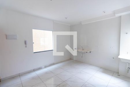 Sala/Cozinha de apartamento à venda com 1 quarto, 32m² em Cangaiba, São Paulo