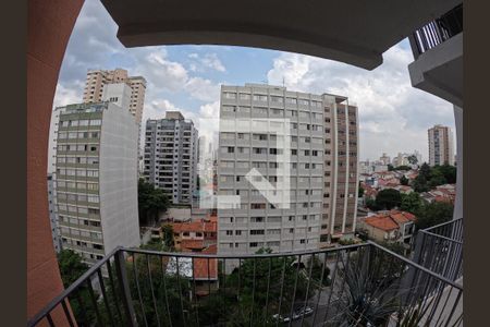 VISTA DA VARANDA de apartamento à venda com 3 quartos, 80m² em Perdizes, São Paulo