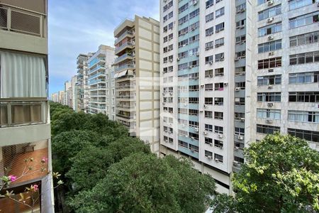 Vista Varanda Sala e Quartos de apartamento à venda com 3 quartos, 159m² em Copacabana, Rio de Janeiro