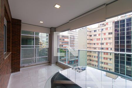 Varanda de apartamento à venda com 2 quartos, 67m² em Bela Vista, São Paulo