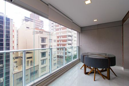 Varanda de apartamento à venda com 2 quartos, 67m² em Bela Vista, São Paulo
