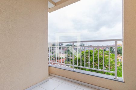 Varanda  de apartamento para alugar com 2 quartos, 48m² em Santa Maria, Osasco