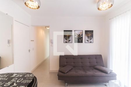 Sala/Sala de Jantar de apartamento para alugar com 2 quartos, 48m² em Vila Mogilar, Mogi das Cruzes