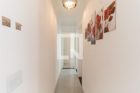 Corredor de apartamento para alugar com 2 quartos, 48m² em Vila Mogilar, Mogi das Cruzes