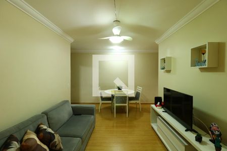 Sala de apartamento à venda com 2 quartos, 79m² em Vila Guiomar, Santo André