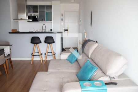 Sala de apartamento à venda com 1 quarto, 50m² em Vila Gustavo, São Paulo