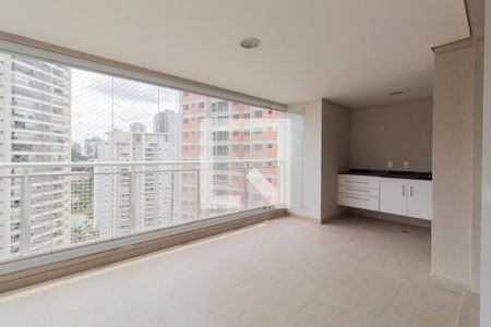 Varanda da Sala de apartamento à venda com 3 quartos, 110m² em Vila Andrade, São Paulo