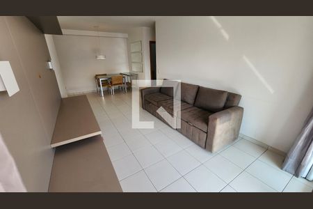 Sala de apartamento para alugar com 2 quartos, 90m² em Gonzaga, Santos