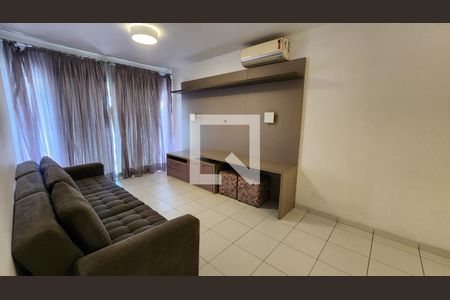 Sala de apartamento para alugar com 2 quartos, 90m² em Gonzaga, Santos