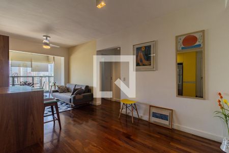 Sala de apartamento à venda com 2 quartos, 75m² em Vila Andrade, São Paulo