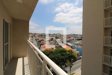 Varanda da Sala de apartamento à venda com 1 quarto, 28m² em Vila Ema, São Paulo