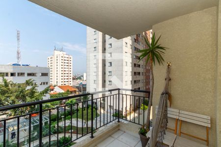Varanda da Sala de apartamento à venda com 3 quartos, 77m² em Picanço, Guarulhos