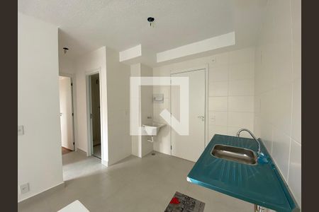 Sala/cozinha/área de serviço de apartamento à venda com 2 quartos, 32m² em Brás, São Paulo