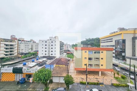 Vista da Varanda sala de apartamento para alugar com 2 quartos, 80m² em Jardim Três Marias, Guarujá