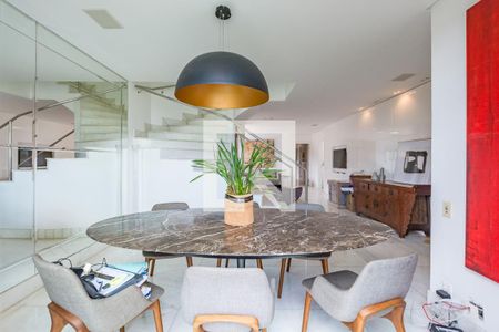 Sala 1 de apartamento à venda com 4 quartos, 304m² em Belvedere, Belo Horizonte
