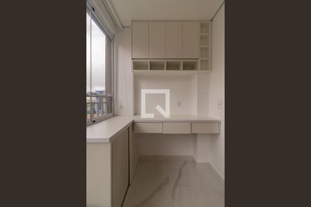 Varanda do Studio de apartamento para alugar com 1 quarto, 25m² em Vila Andrade, São Paulo