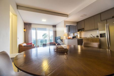 Sala de Jantar de apartamento à venda com 2 quartos, 70m² em Empresarial 18 do Forte, Barueri