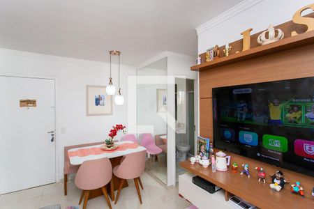 Sala de apartamento à venda com 2 quartos, 40m² em Jardim Climax, Diadema