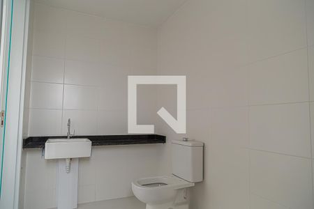 Banheiro de kitnet/studio à venda com 1 quarto, 24m² em Mirandópolis, São Paulo
