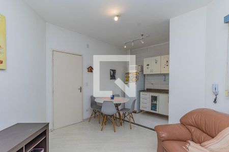 Sala de apartamento para alugar com 1 quarto, 45m² em Jardim São Dimas, São José dos Campos