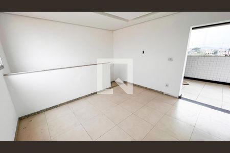 Sala  de apartamento à venda com 3 quartos, 114m² em Planalto, Belo Horizonte