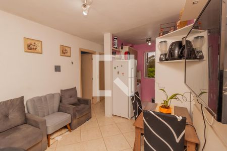 Sala de apartamento para alugar com 2 quartos, 42m² em Canudos, Novo Hamburgo