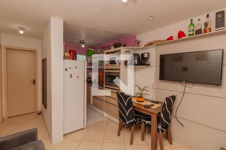 Sala de apartamento para alugar com 2 quartos, 42m² em Canudos, Novo Hamburgo