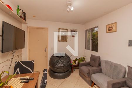 Sala de apartamento para alugar com 2 quartos, 42m² em Canudos, Novo Hamburgo