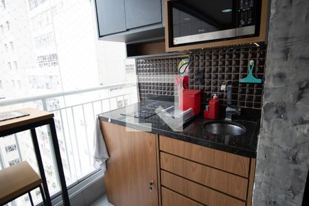 Cozinha de apartamento à venda com 1 quarto, 36m² em República, São Paulo
