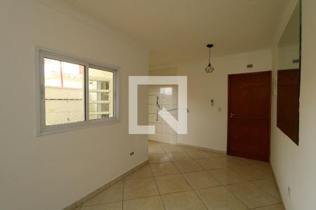 Sala de apartamento à venda com 2 quartos, 58m² em Vila Amabile Pezzolo, Santo André