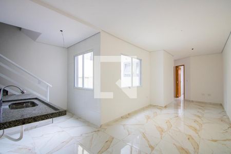 Sala de apartamento à venda com 2 quartos, 100m² em Vila Santa Teresa, Santo André