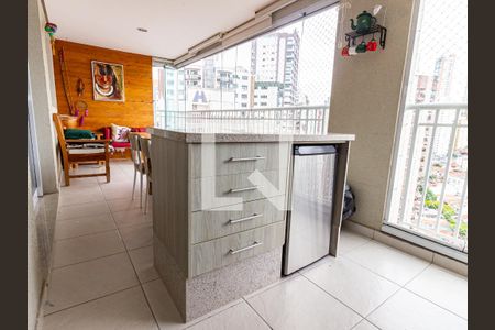 Varanda de apartamento à venda com 3 quartos, 93m² em Vila Regente Feijó, São Paulo