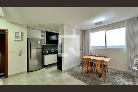 sala 1 de apartamento à venda com 2 quartos, 118m² em Heliópolis, Belo Horizonte