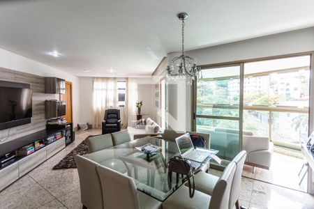Sala de apartamento à venda com 4 quartos, 170m² em Santa Lúcia, Belo Horizonte