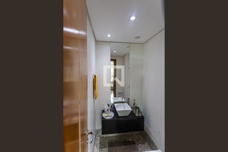 Lavabo da Sala de apartamento à venda com 4 quartos, 170m² em Santa Lúcia, Belo Horizonte