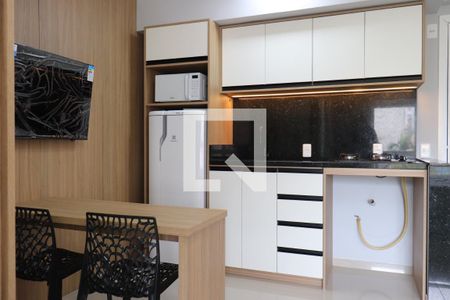 Jantar e Cozinha de apartamento para alugar com 1 quarto, 31m² em Centro, São Leopoldo