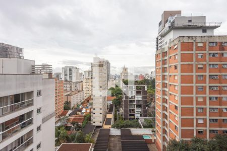 Varanda - Vista de apartamento para alugar com 1 quarto, 26m² em Pinheiros, São Paulo